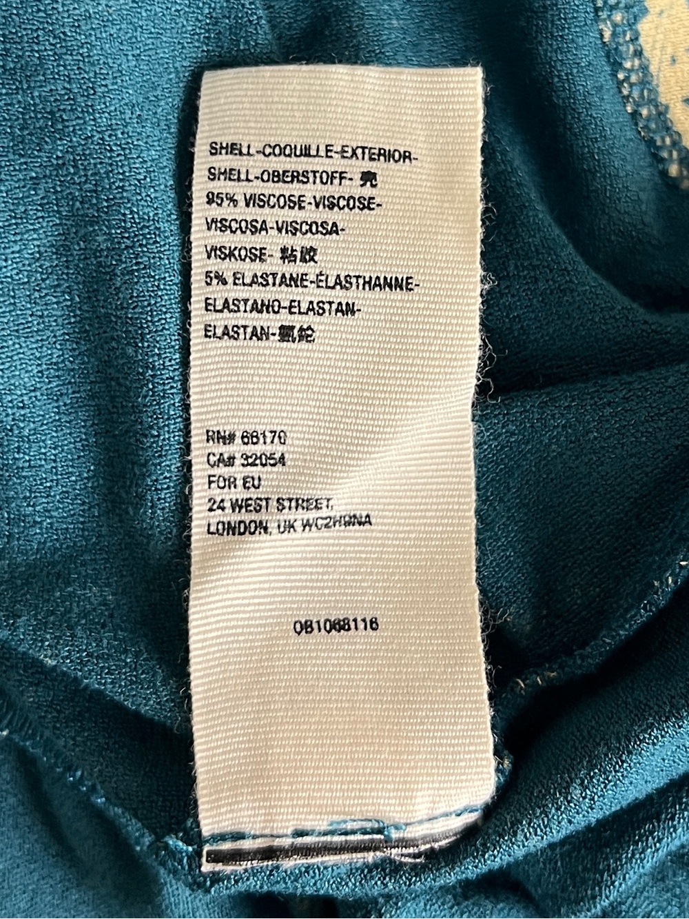 Free People Hello Lover Tunic in Dusty Indigo Combo - sz L - Picture 12 of 12